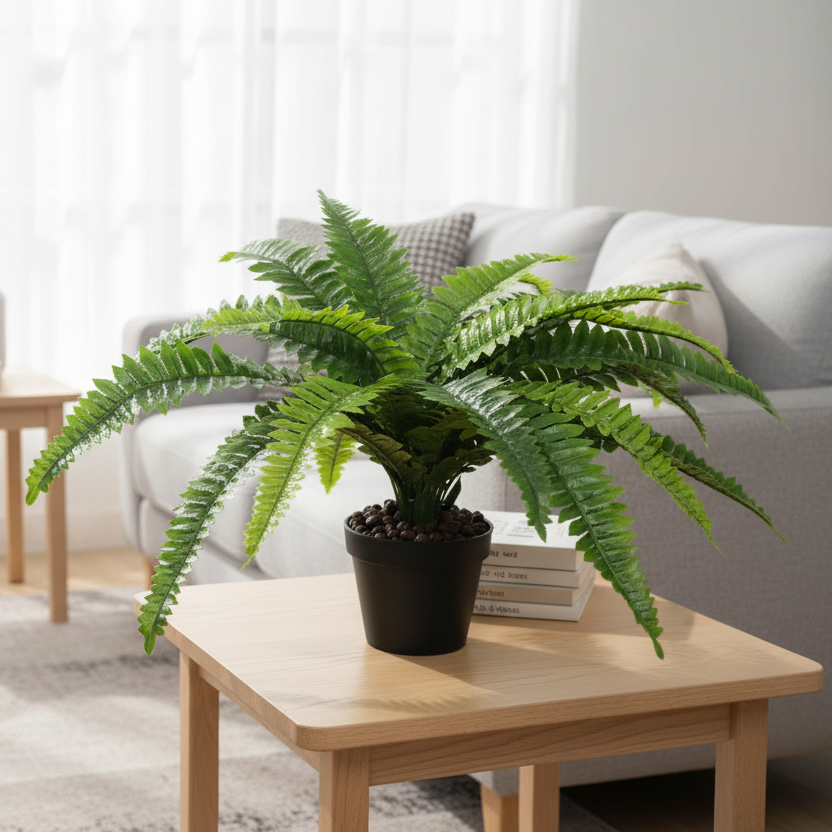 Boston Fern Living Room