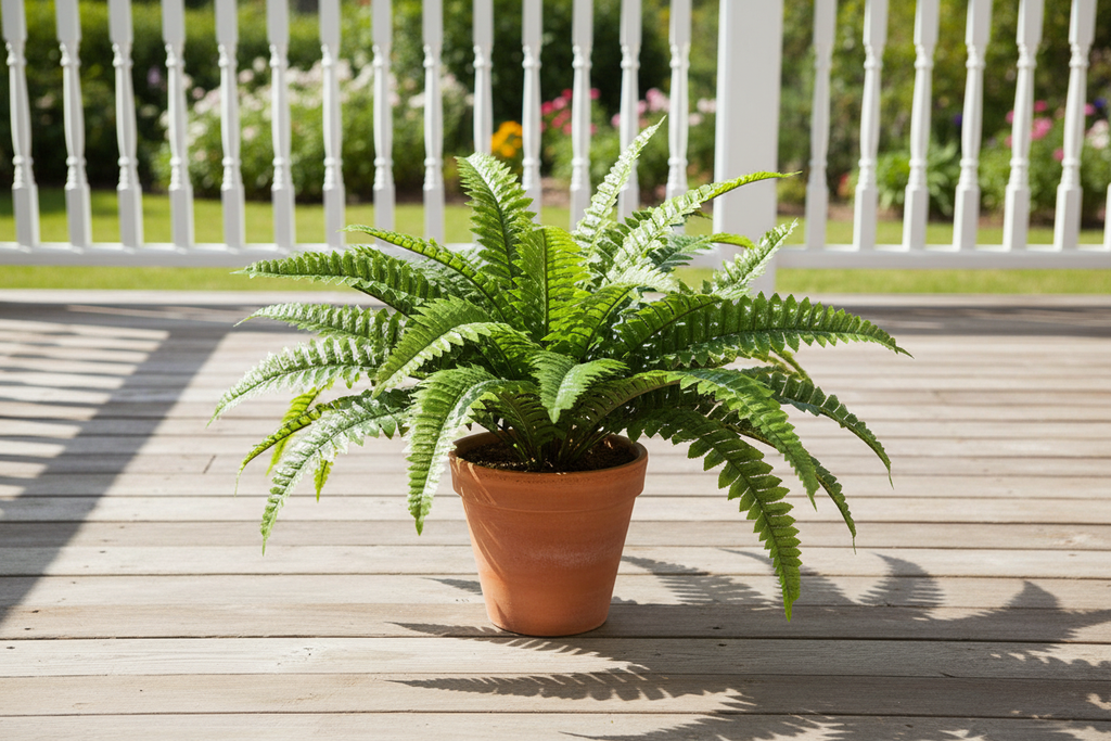 Boston Fern Porch