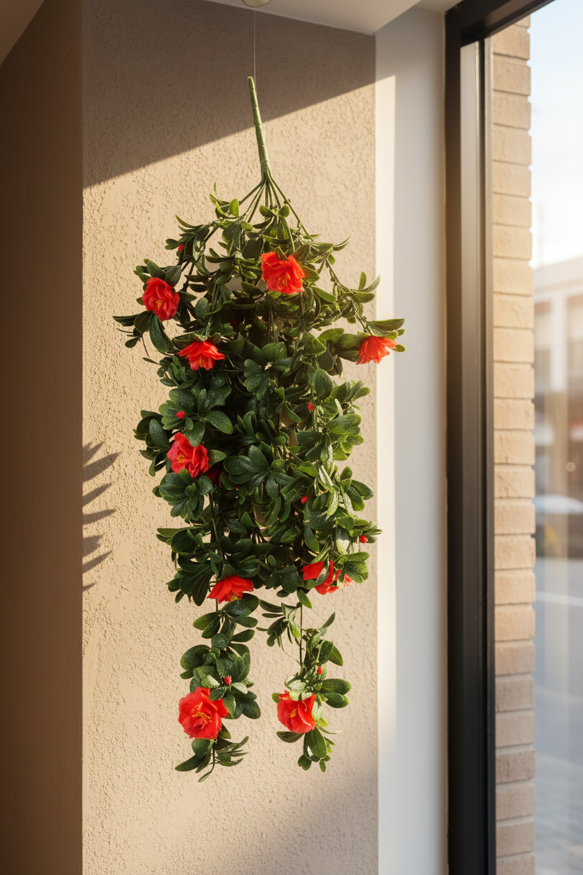 Boutique salon feature wall