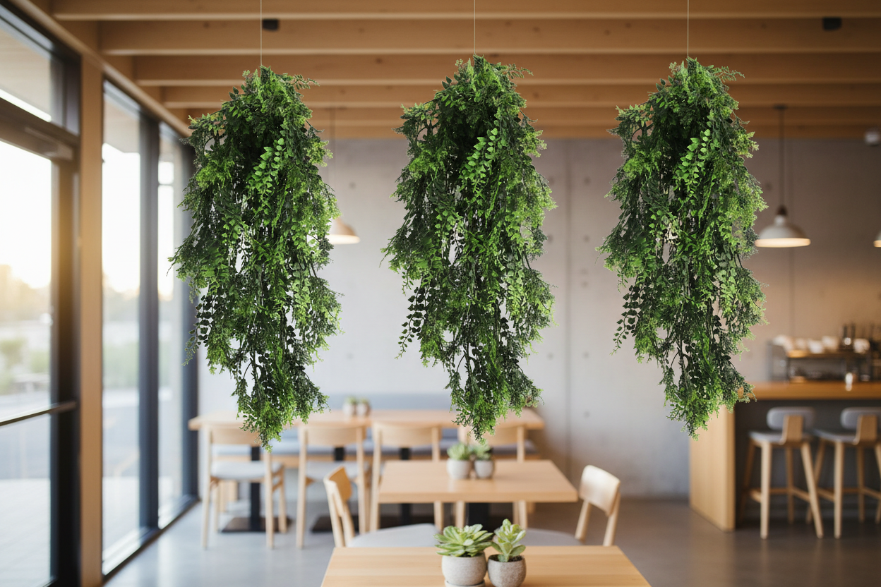 Café ceiling feature