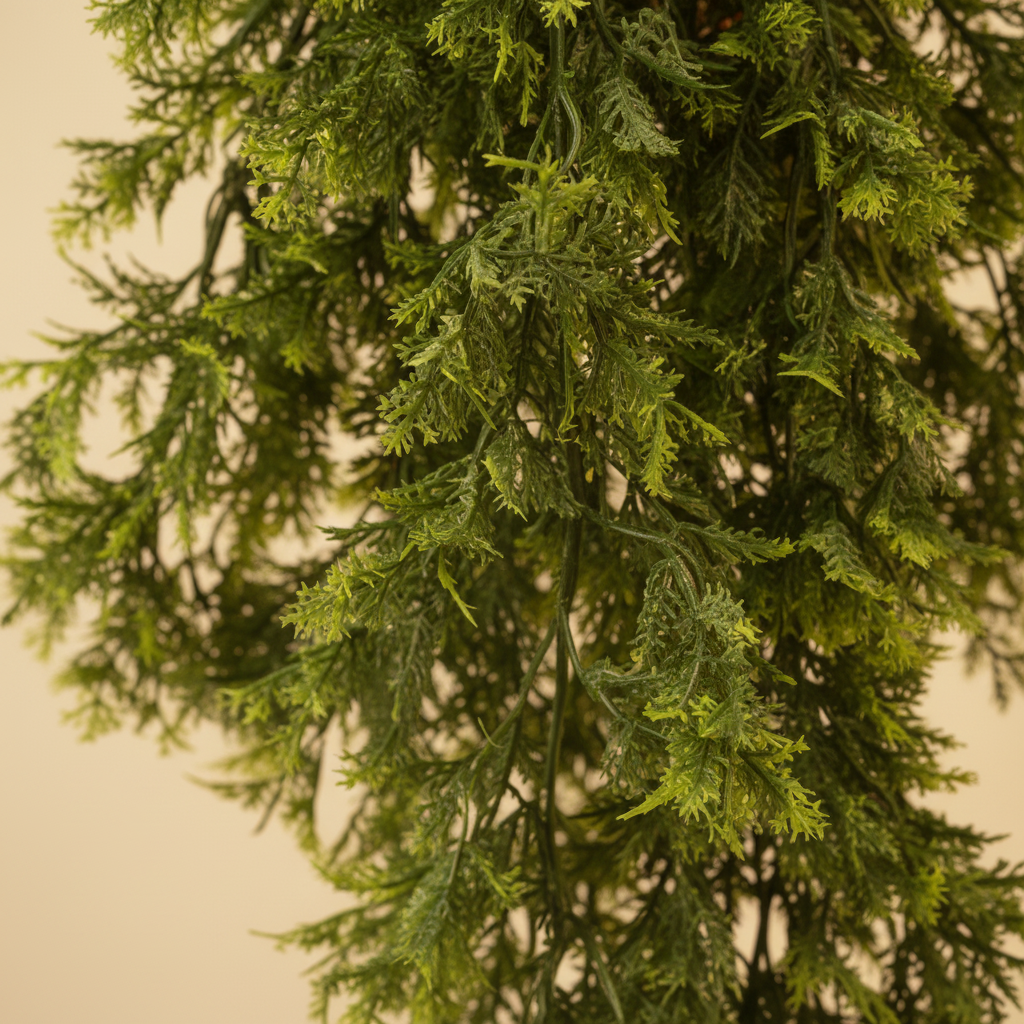 Close-up cedar vine detail