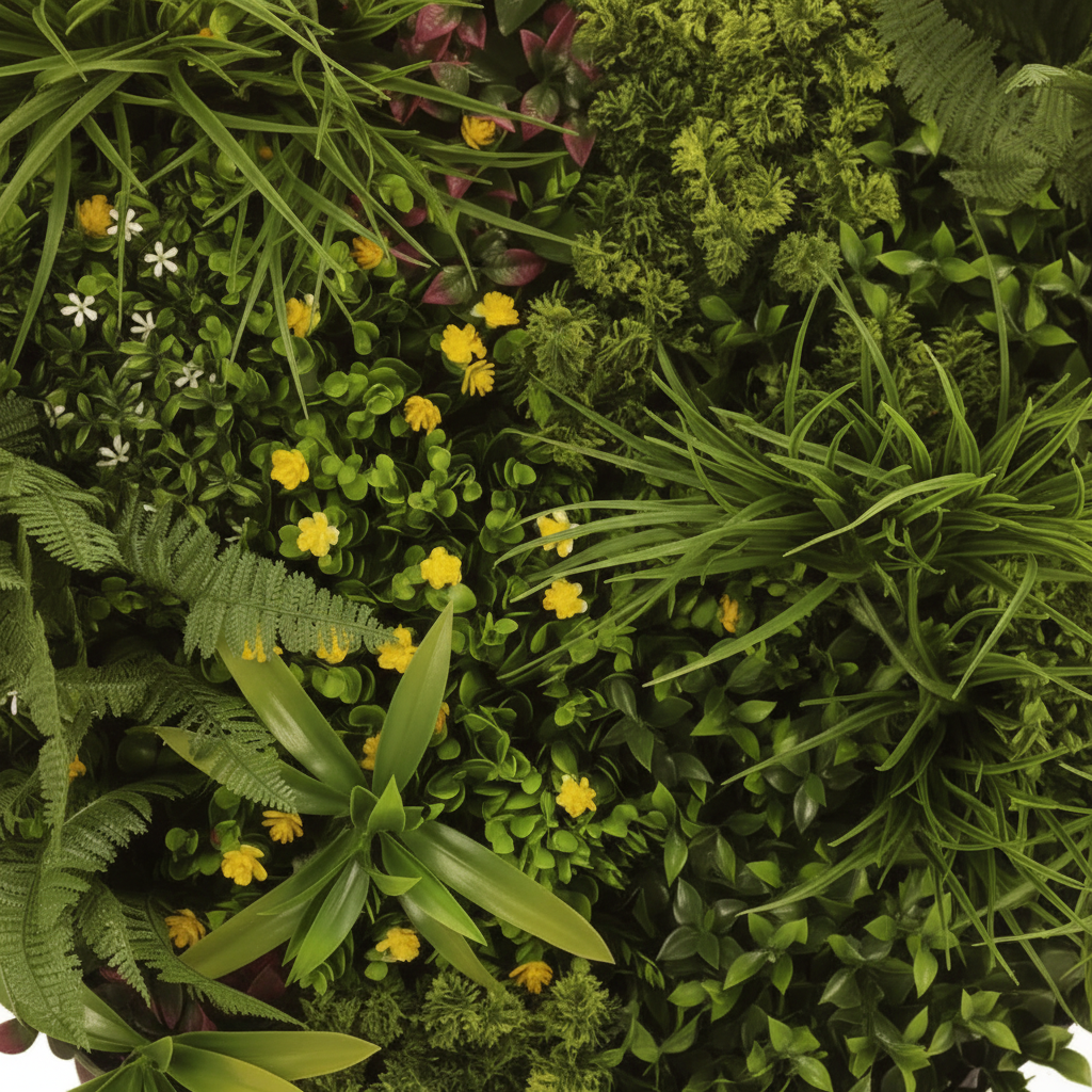 Close-up country fern detail