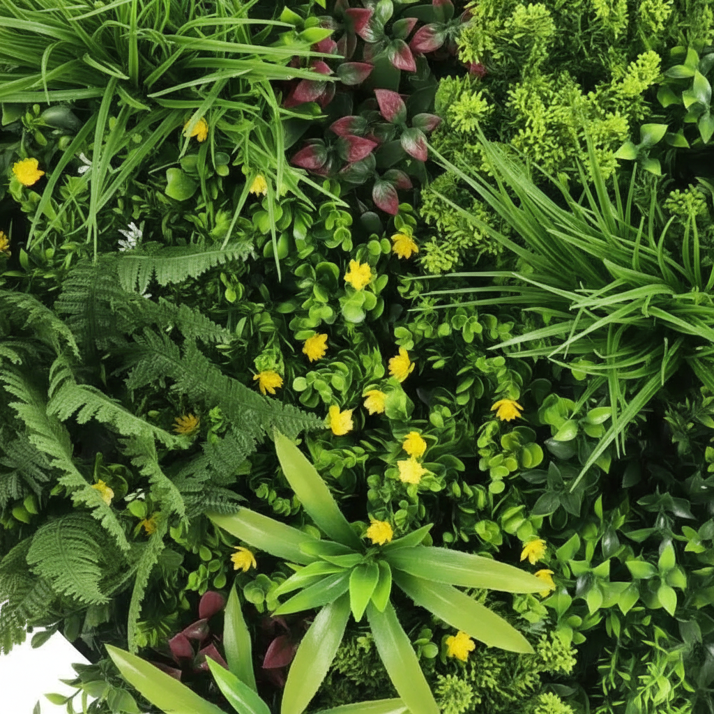 Close-up country fern detail