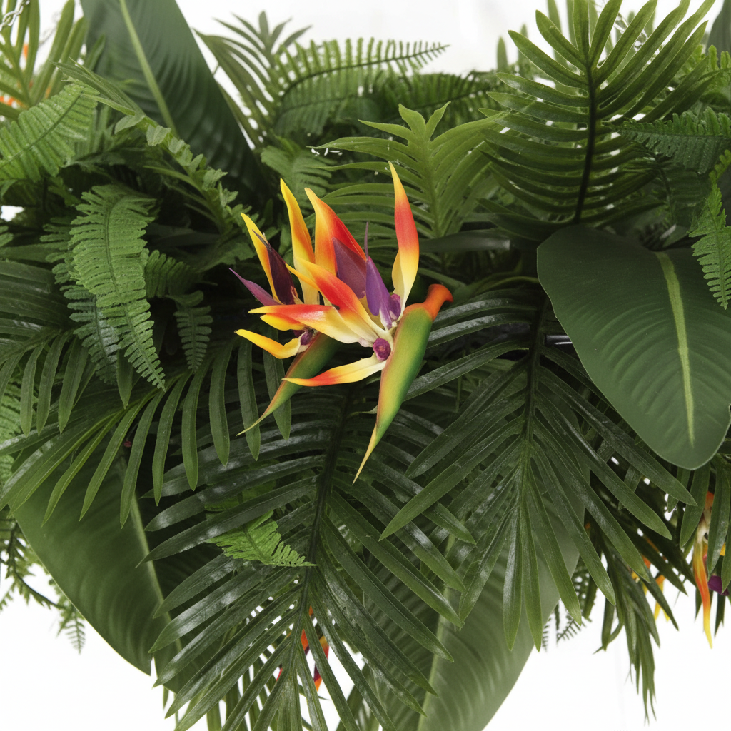 Close-up - flowers and foliage