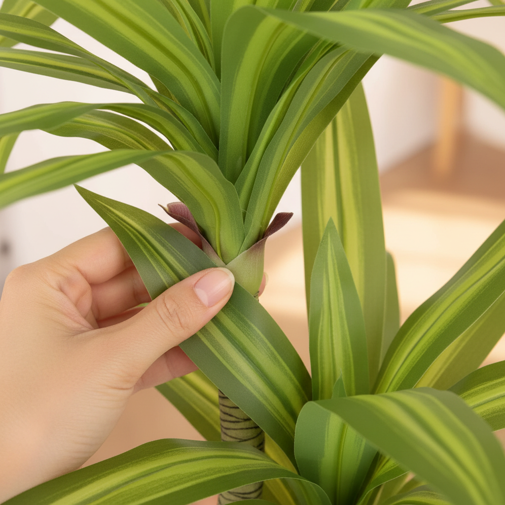 Close-up leaf cluster