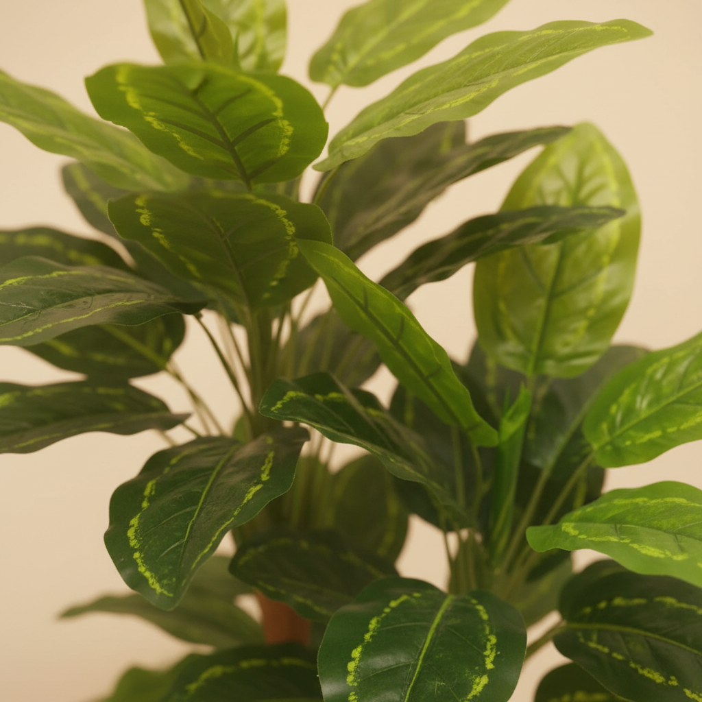 Close-up leaf texture