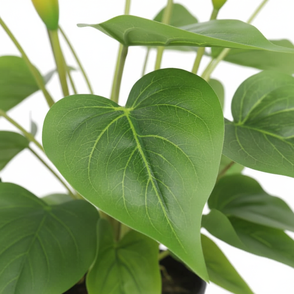 Close-up - leaves and stems