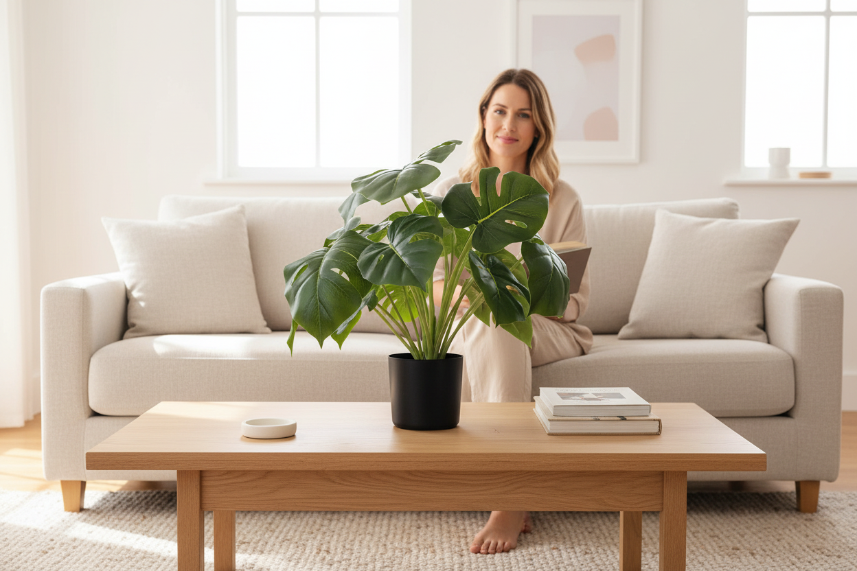 Coffee table person scale