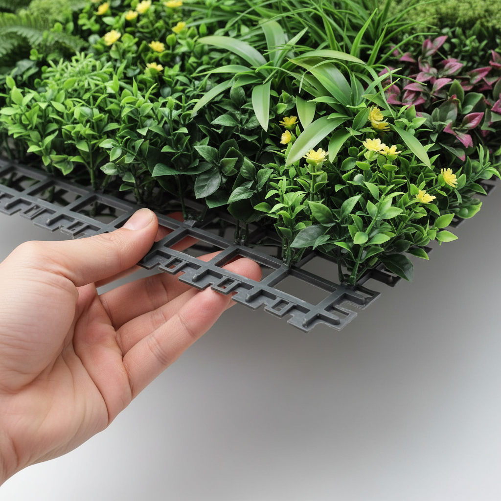 Country Fern Panel Edge