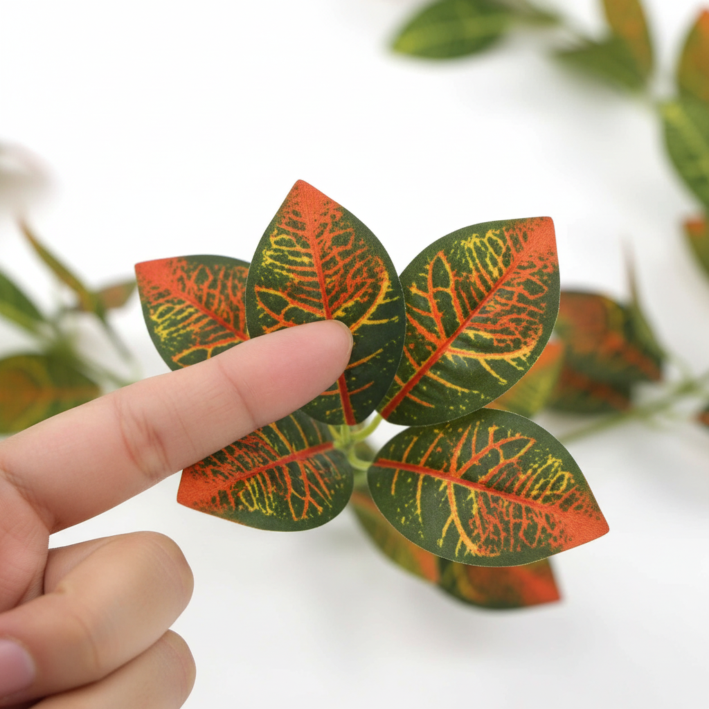 Croton Vine Leaf Detail