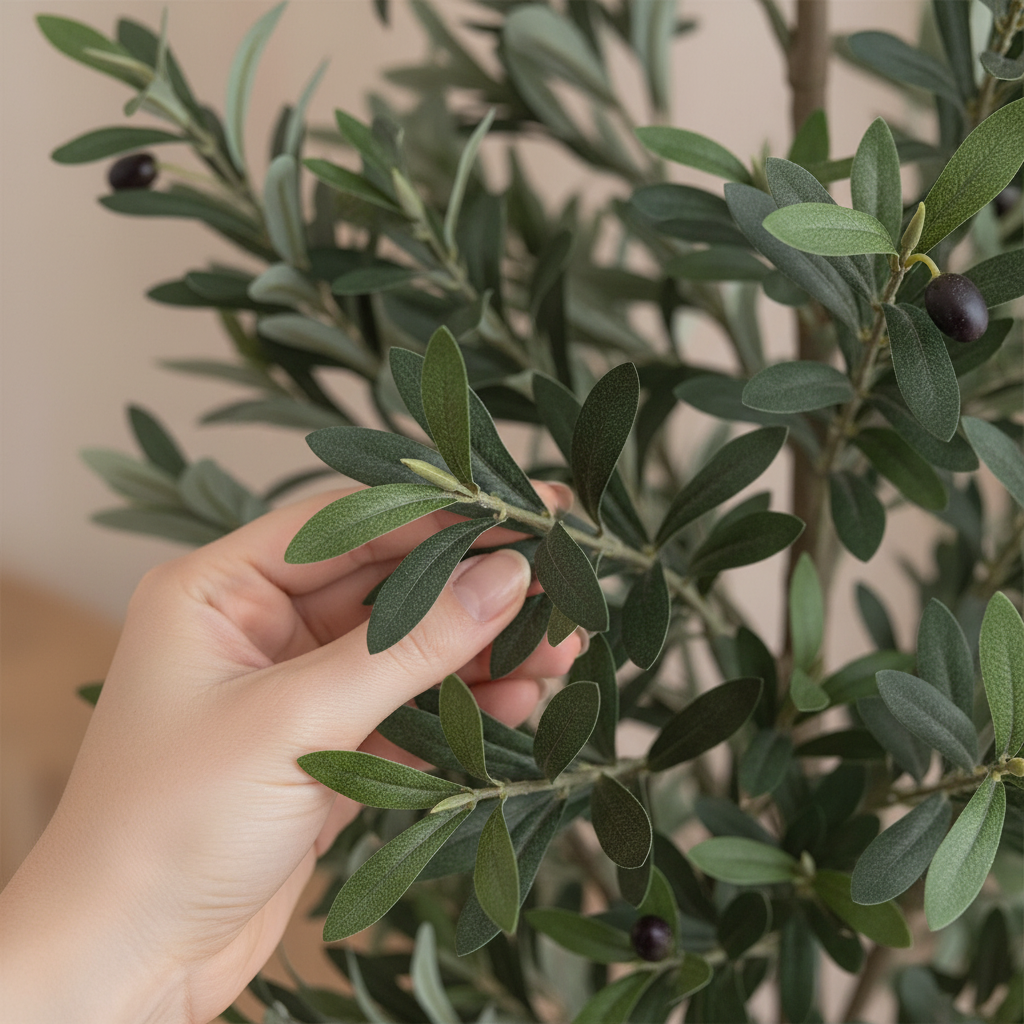 Detail - Olive Tree Foliage