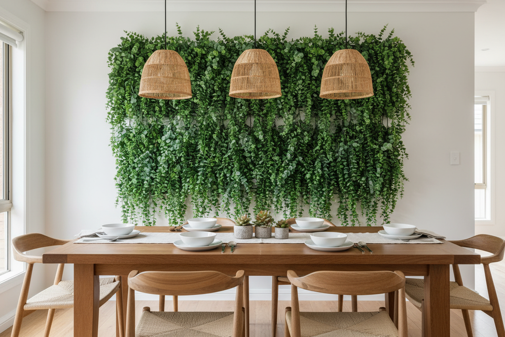 Dining Room Green Wall