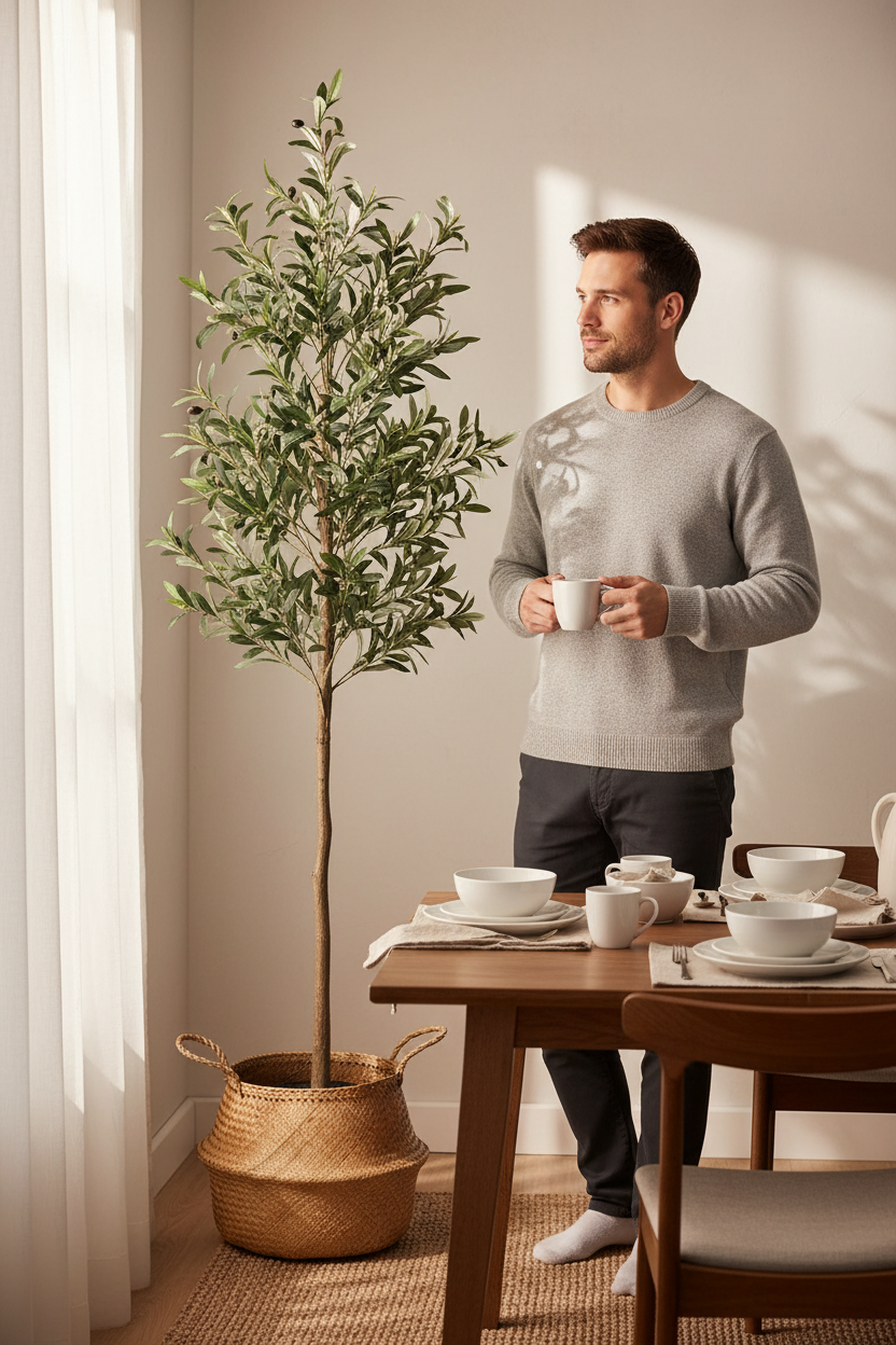 Dining room lifestyle - Olive Tree 180cm