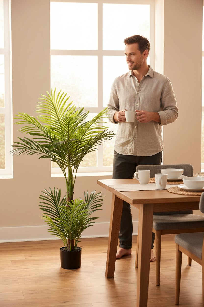 Dining room lifestyle - Palm Tree 100cm