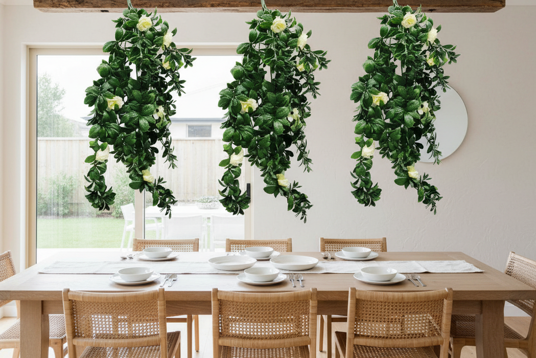 Dining room timber beam
