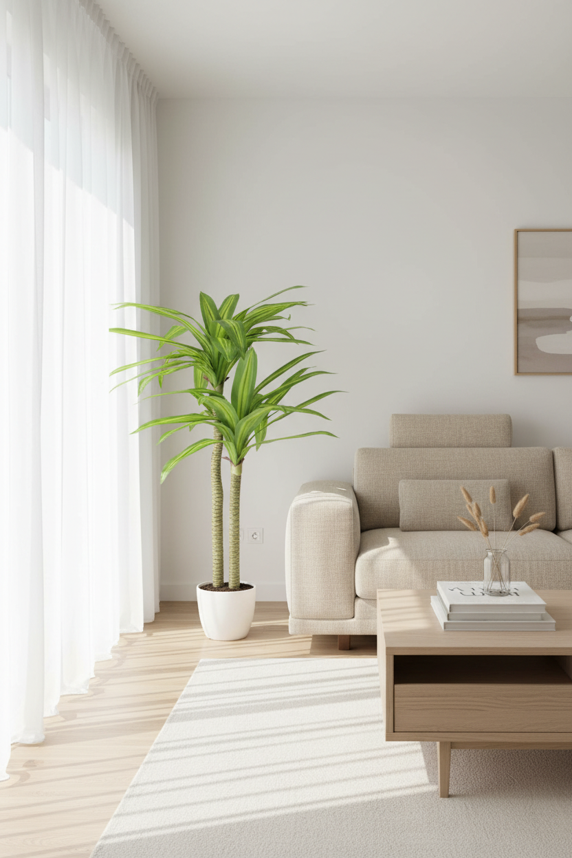 Dracaena Tree - Living Room Lifestyle