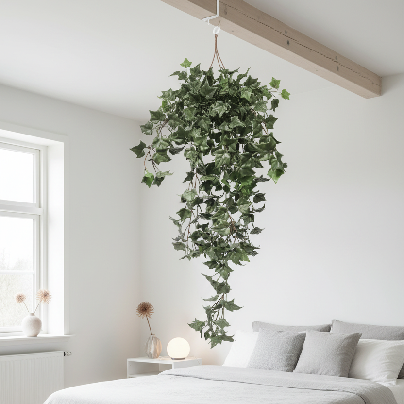English Ivy Bedroom Portrait