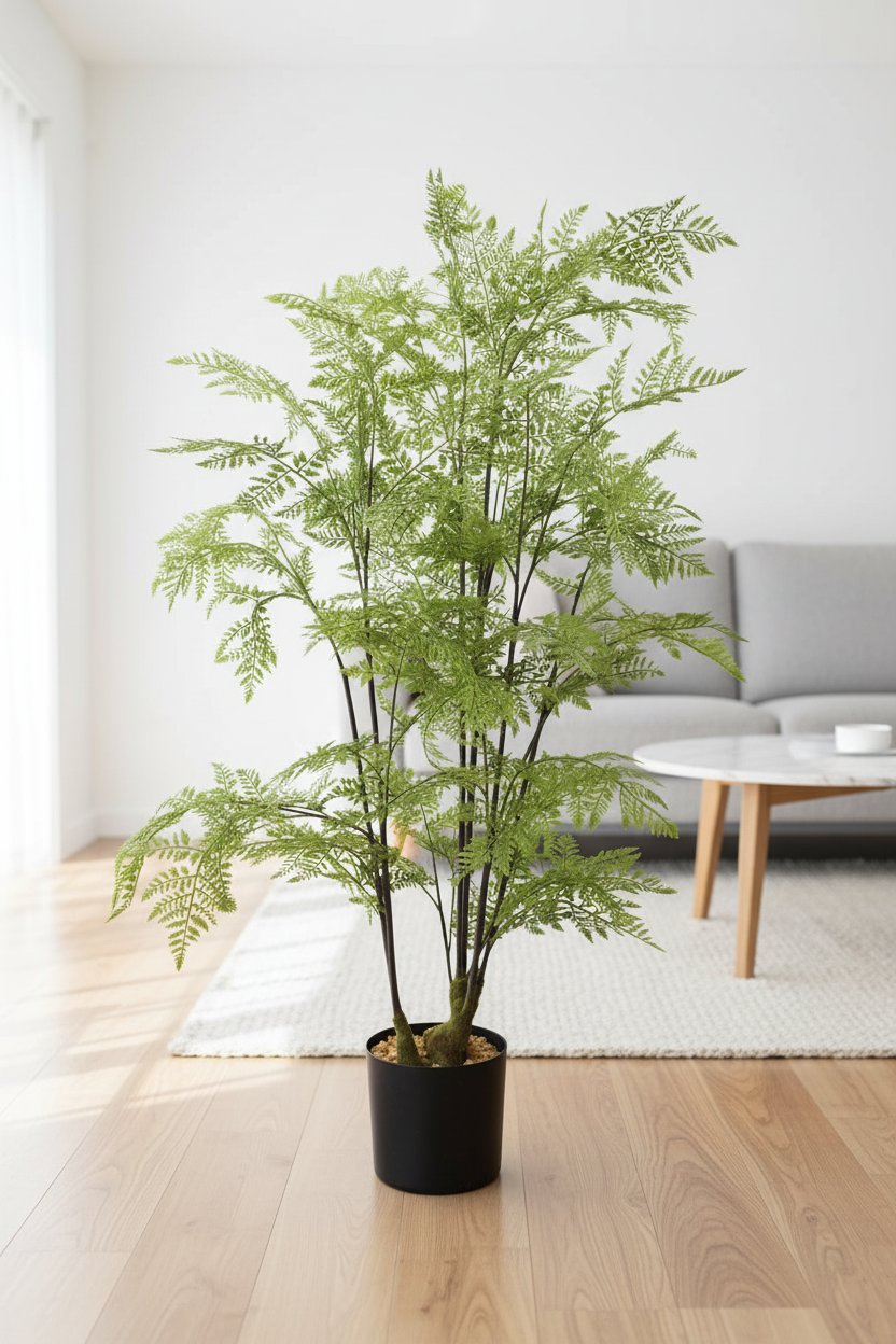 Faux Fern Tree – Living Room
