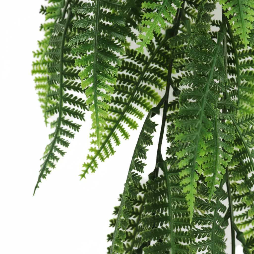 Fern Garland Close-Up