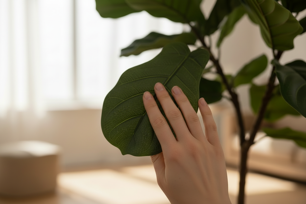 Fiddle Leaf Fig - Hand Detail v3