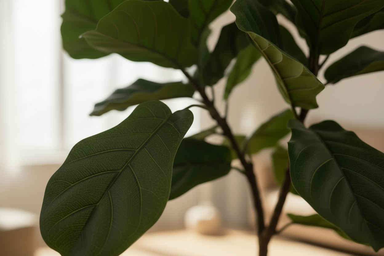 Fiddle Leaf Fig - Leaf Detail