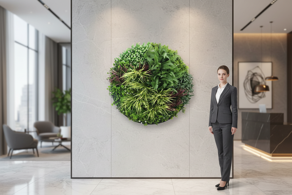 Green Disc 100cm Foyer