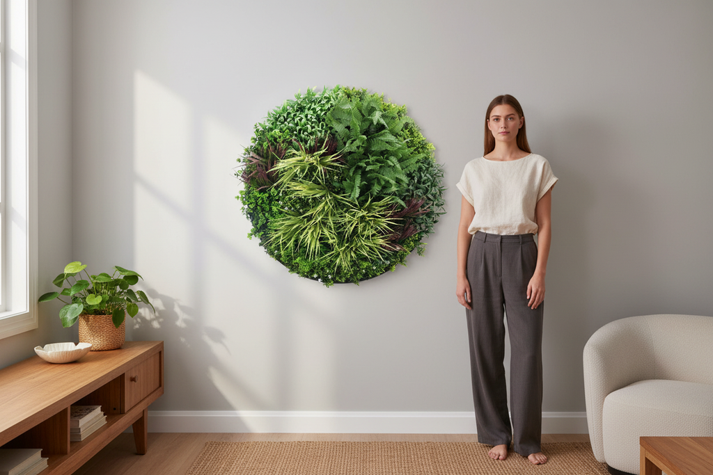 Green Disc 100cm Living Room