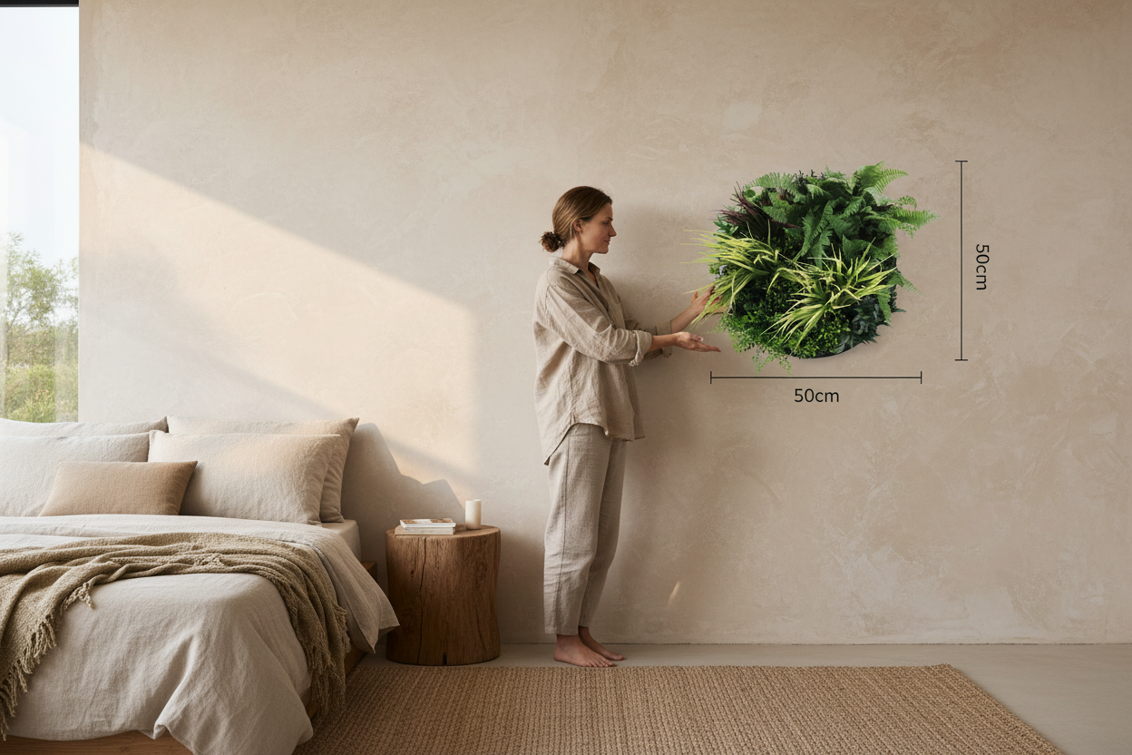 Green Disc 50cm Bedroom