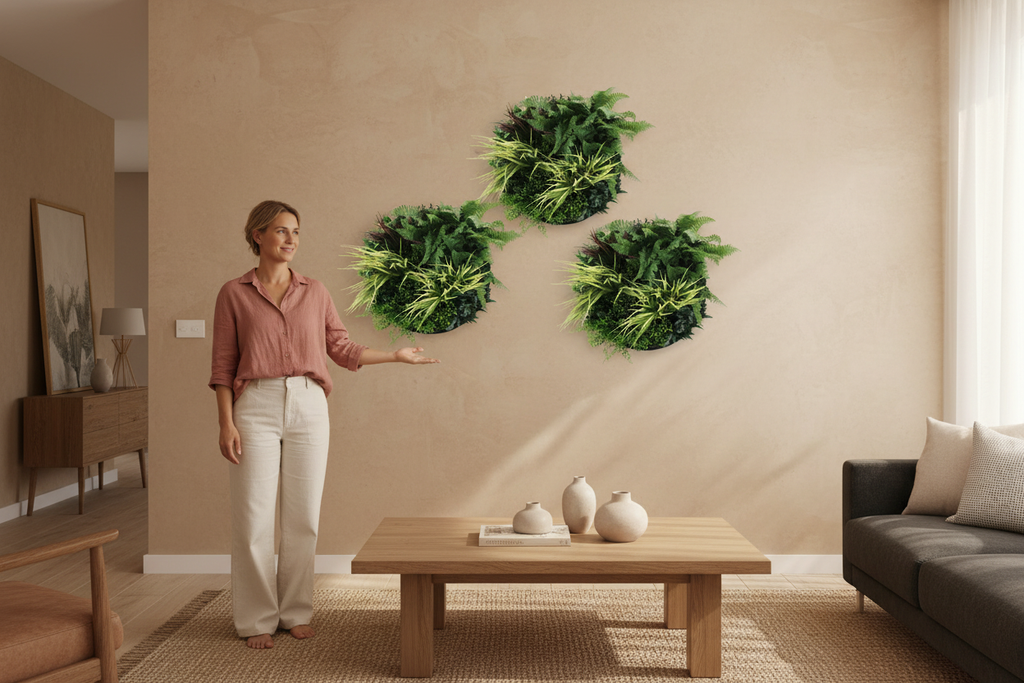 Green Disc 50cm Gallery Wall