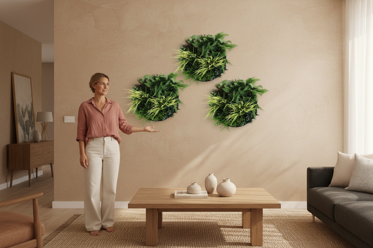 Green Disc 50cm Gallery Wall