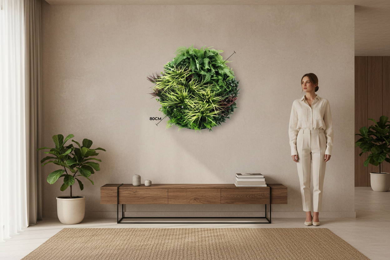 Green Disc 80cm Console