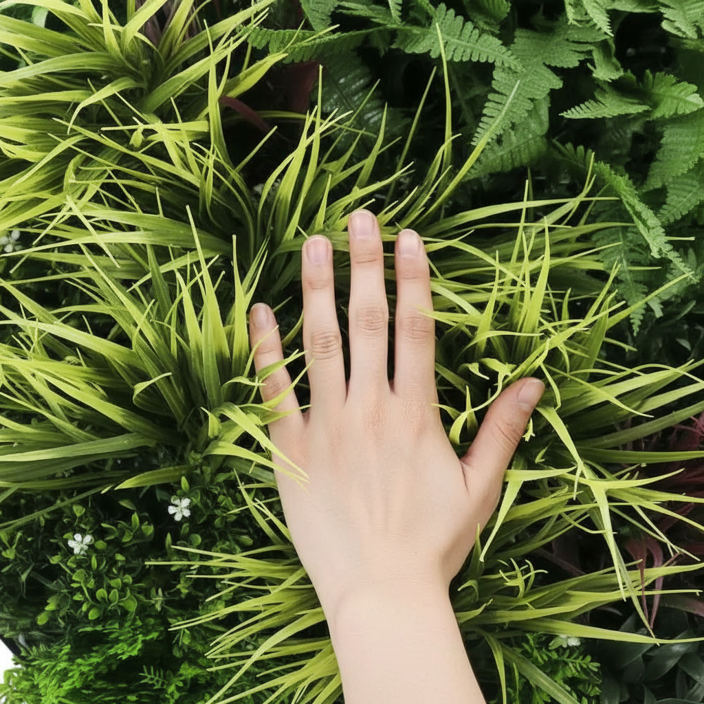Green Disc 80cm Foliage Detail