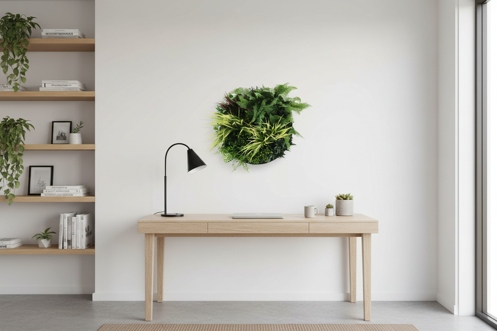 Green disc home office
