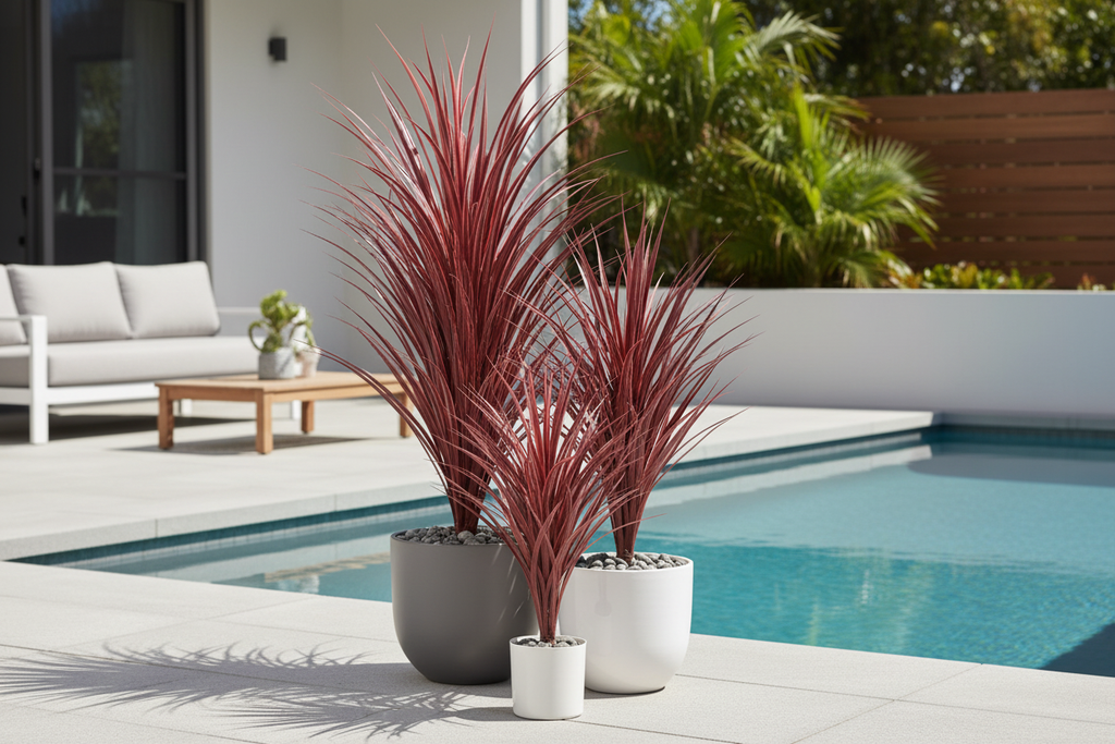 Grouped trio patio