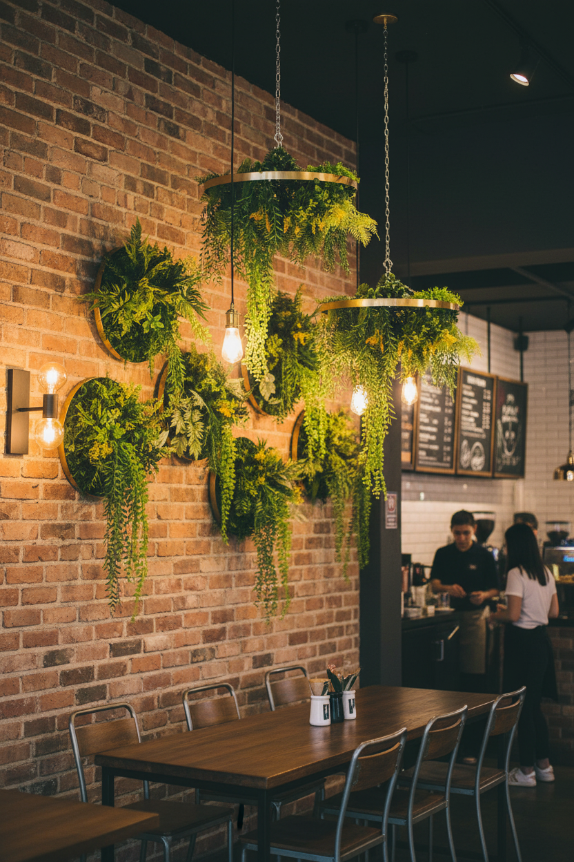 Hanging Plant - Café Setting Revised