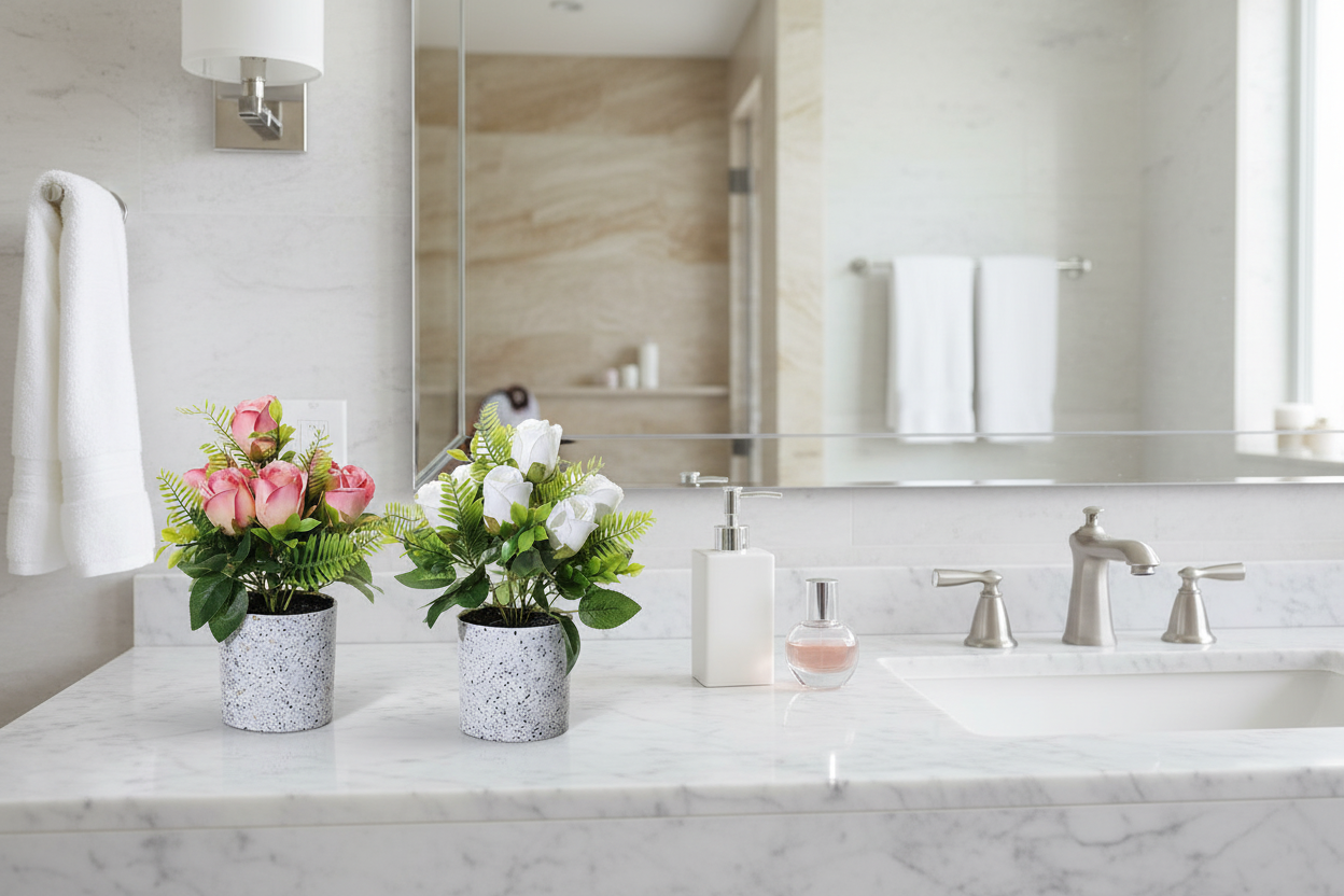 Indoor scale - bathroom