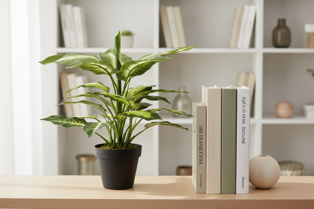Indoor scale - bookshelf