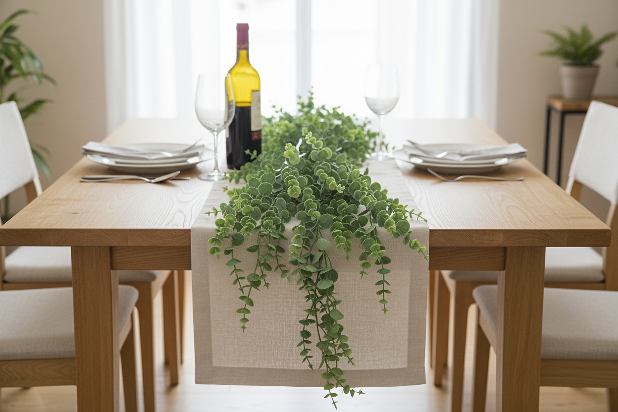 Indoor scale - dining table