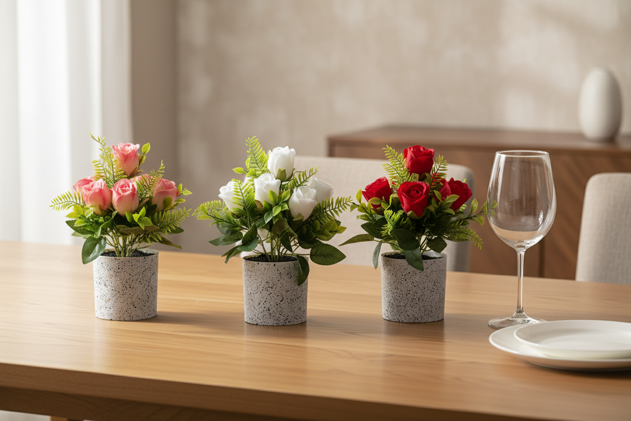Indoor scale - dining table
