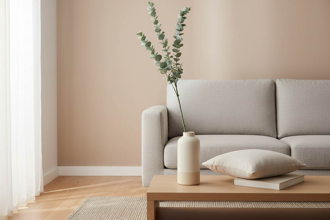 Indoor scale - living room