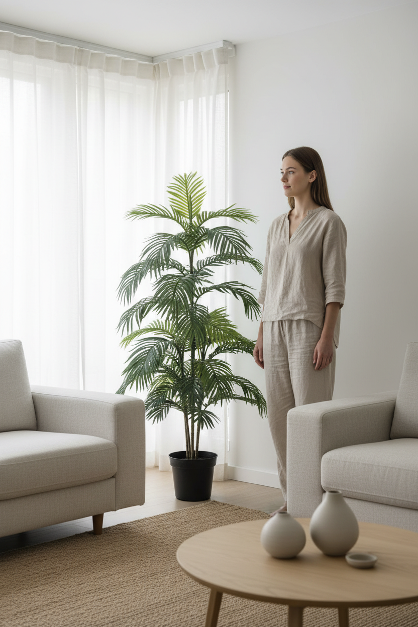 Indoor scale - living room