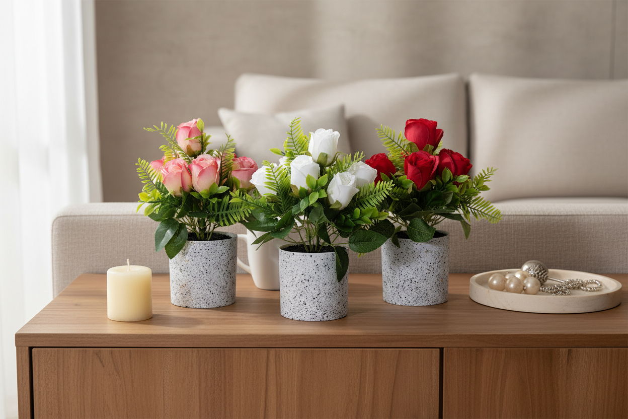 Indoor scale - sideboard