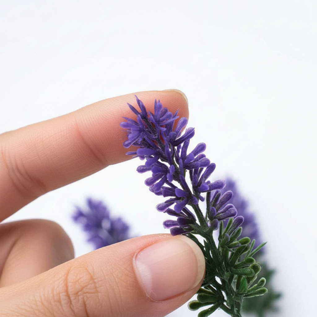 Lavender Flower Head Detail