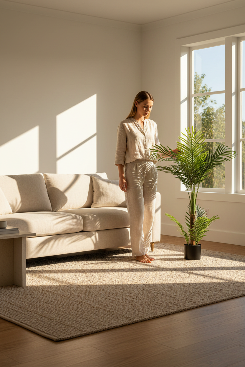 Living room lifestyle - Palm Tree 100cm v3