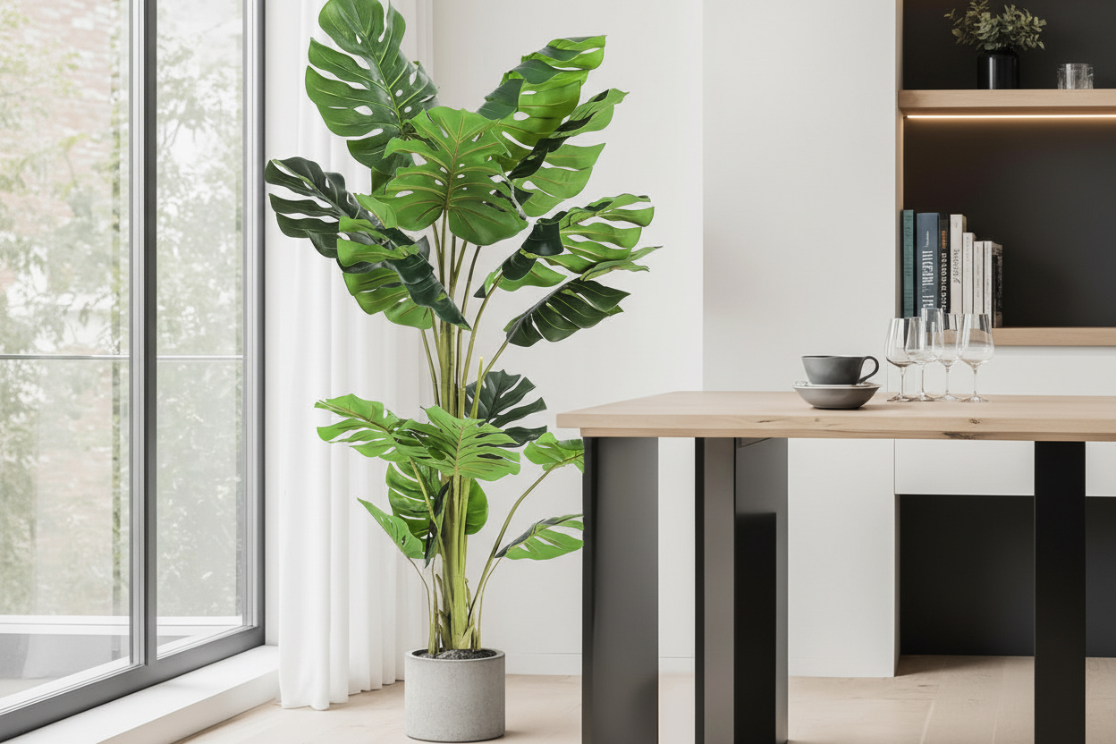 Monstera Tree – Modern Living Room