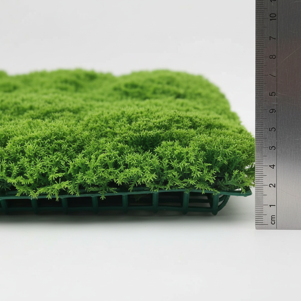 Moss Panel Edge Close-up