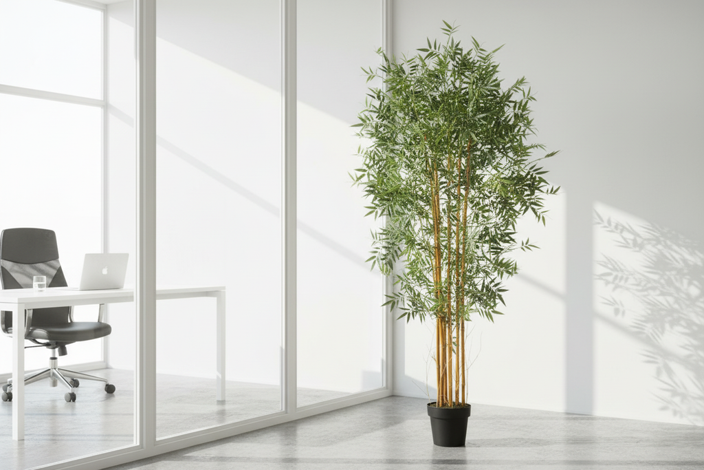 Natural Cane Bamboo – Modern Office