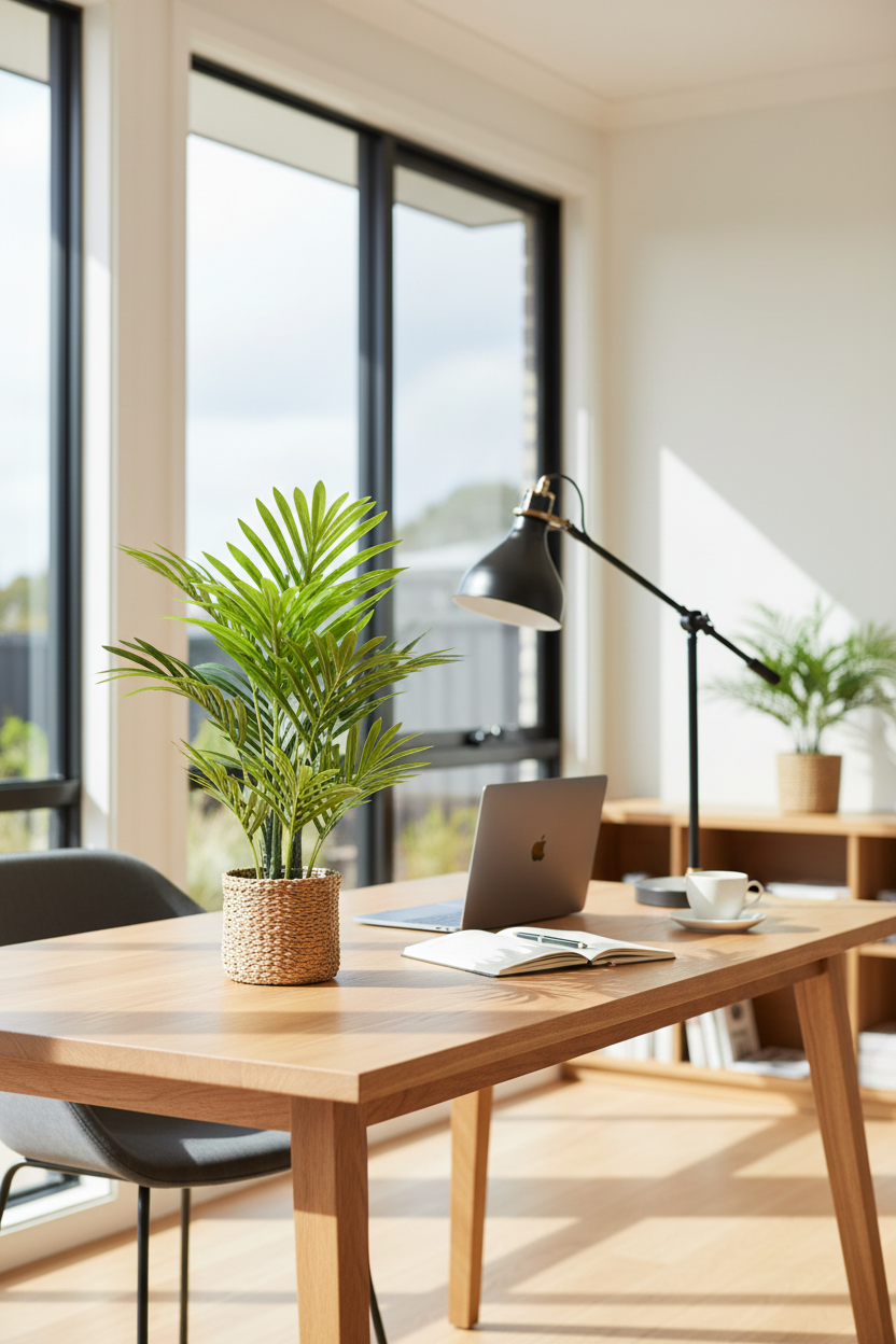 Office desk lifestyle