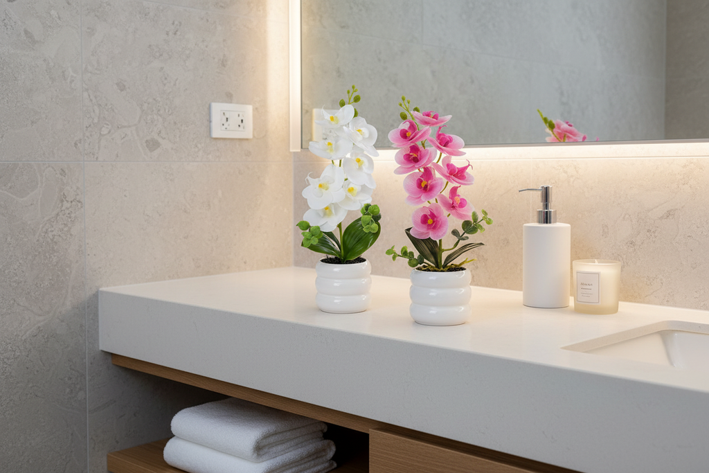 Orchid Set Bathroom