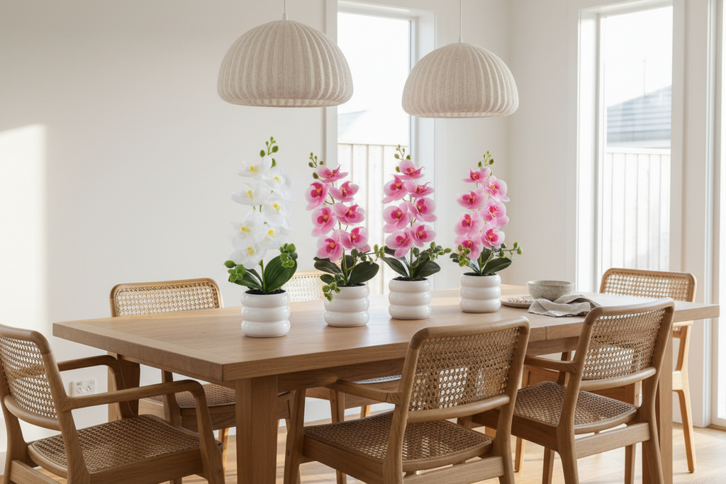 Orchids dining table